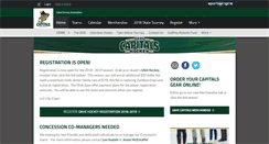Desktop Screenshot of oahehockey.org
